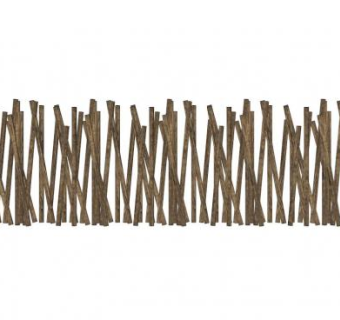 树枝篱笆su模型下载_sketchup草图大师SKP模型