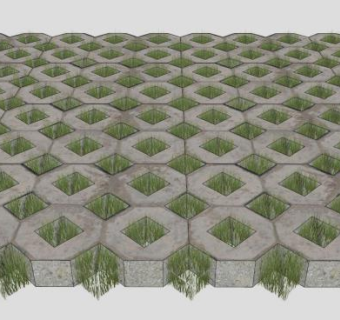 仿古砖su模型下载_sketchup草图大师SKP模型