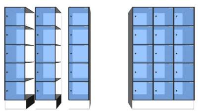 电子寄存柜su模型下载_sketchup草图大师SKP模型