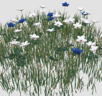 草花su模型下载_sketchup草图大师SKP模型