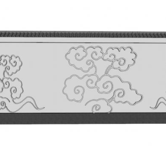 中式祥云浮雕su模型下载_sketchup草图大师SKP模型