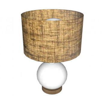 床头灯su模型下载_sketchup草图大师SKP模型