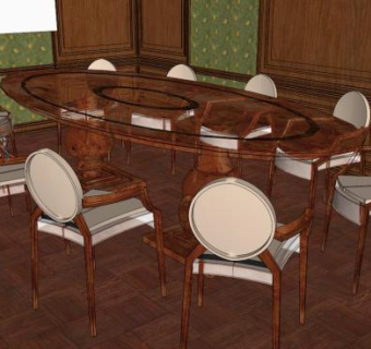 五星级酒店客房su模型下载_sketchup草图大师SKP模型