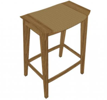 木凳su模型下载_sketchup草图大师SKP模型