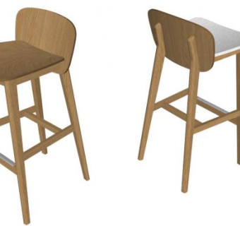 酒店椅子su模型下载_sketchup草图大师SKP模型