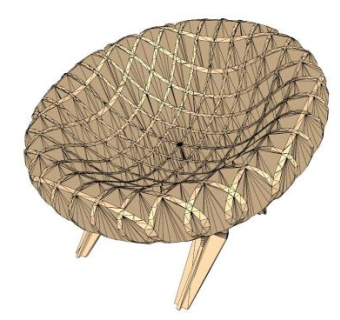 创意座椅su模型下载_sketchup草图大师SKP模型