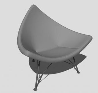 多边形椅子su模型下载_sketchup草图大师SKP模型