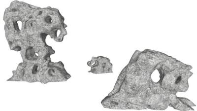 门口景观石su模型下载_sketchup草图大师SKP模型