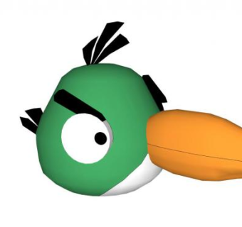 小鸟设计su模型下载_sketchup草图大师SKP模型