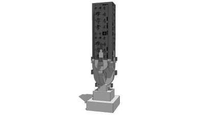 中式石雕su模型下载_sketchup草图大师SKP模型