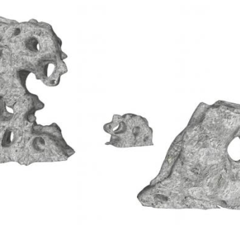 公园假山su模型下载_sketchup草图大师SKP模型