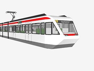 电车火车悬浮列车SKP模型设计_su模型下载 草图大师模型_SKP模型