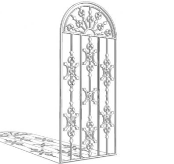 古典窗户su模型下载_sketchup草图大师SKP模型