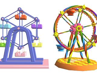 <em>儿童公园玩具</em>su模型下载_sketchup草图大师SKP模型