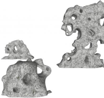 水景石su模型下载_sketchup草图大师SKP模型