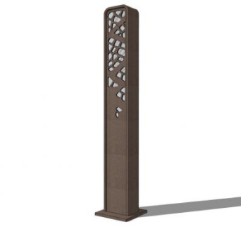 户外景观su模型下载_sketchup草图大师SKP模型