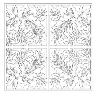 欧式外墙雕花su模型下载_sketchup草图大师SKP模型