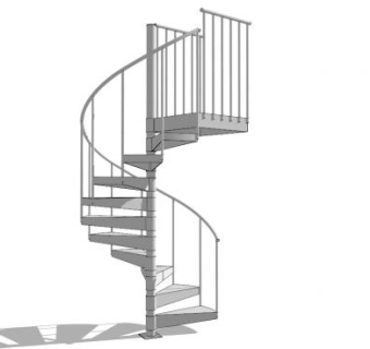 特色楼梯su模型下载_sketchup草图大师SKP模型