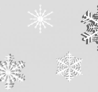 雪花su模型下载_sketchup草图大师SKP模型