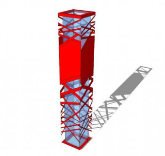 创意景观灯su模型下载_sketchup草图大师SKP模型