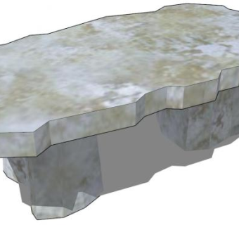 小石凳su模型下载_sketchup草图大师SKP模型