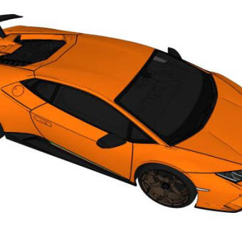 兰博基尼su模型下载_sketchup草图大师SKP模型