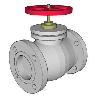 水龙头开关总阀门SKP模型设计_su模型下载 草图大师模型_SKP模型