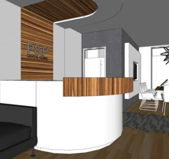 现代平板电脑专卖店SU模型下载_sketchup草图大师SKP模型