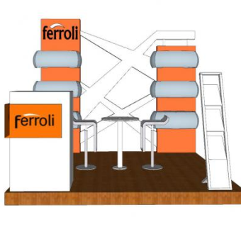 现代热水器展店SU模型下载_sketchup草图大师SKP模型