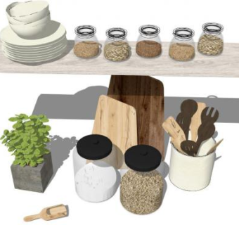 香料SU模型下载_sketchup草图大师SKP模型