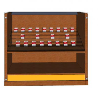 现代超市香烟展柜SU模型下载_sketchup草图大师SKP模型