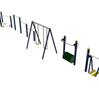 户外运动器材su模型下载_sketchup草图大师SKP模型