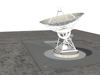 锅盖接收器卫星接收器SKP模型设计_su模型下载 草图大师模型_SKP模型