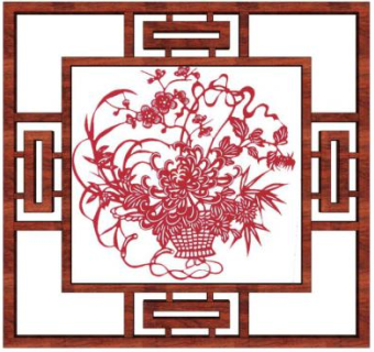 新古典窗花元素su模型下载_sketchup草图大师SKP模型