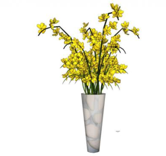 餐桌摆件su模型下载_sketchup草图大师SKP模型