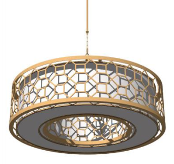 中式户外吊灯su模型下载_sketchup草图大师SKP模型