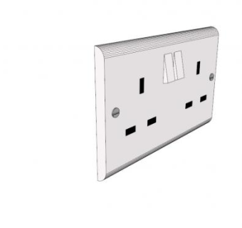 插座插排排插的SKP模型设计_su模型下载 草图大师模型_SKP模型