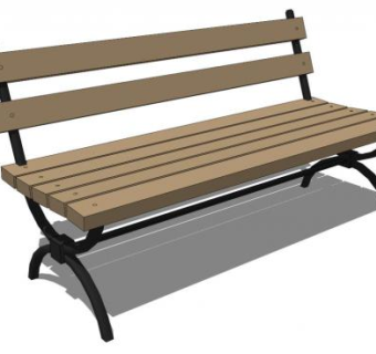 景观休闲座椅su模型下载_sketchup草图大师SKP模型