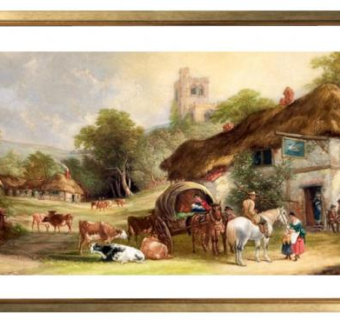 油画su模型下载_sketchup草图大师SKP模型