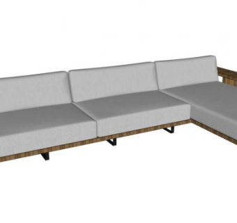 大厅沙发su模型下载_sketchup草图大师SKP模型