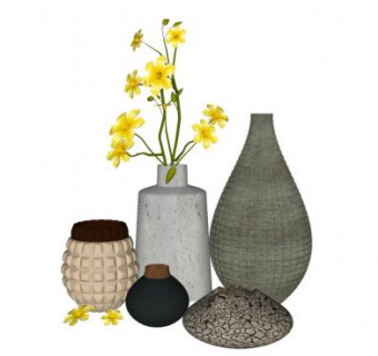 陈设饰品su模型下载_sketchup草图大师SKP模型