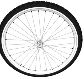 自行车轮胎su模型下载_sketchup草图大师SKP模型