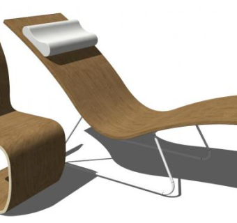 创意椅子su模型下载_sketchup草图大师SKP模型