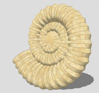 水边雕塑su模型下载_sketchup草图大师SKP模型