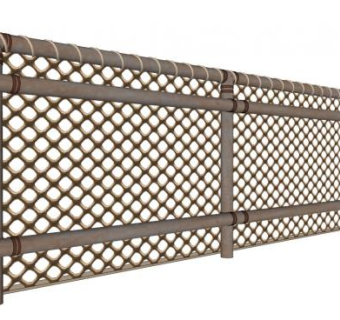 竹节栏杆su模型下载_sketchup草图大师SKP模型