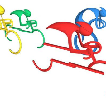自行车小品su模型下载_sketchup草图大师SKP模型