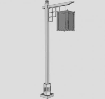 特色景观灯su模型下载_sketchup草图大师SKP模型
