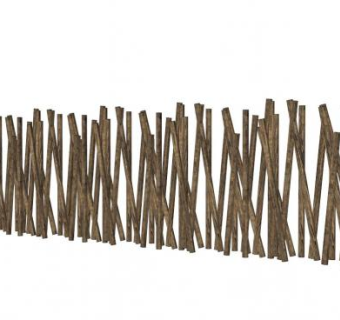 矮篱笆su模型下载_sketchup草图大师SKP模型