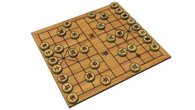 象棋盘su模型下载_sketchup草图大师SKP模型