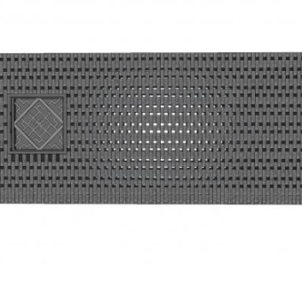 新中式方形窗花景墙SU模型下载_sketchup草图大师SKP模型